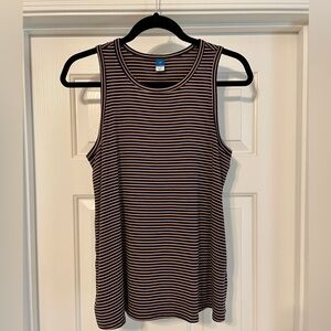 Old Navy women’s striped Luxe tank top size small